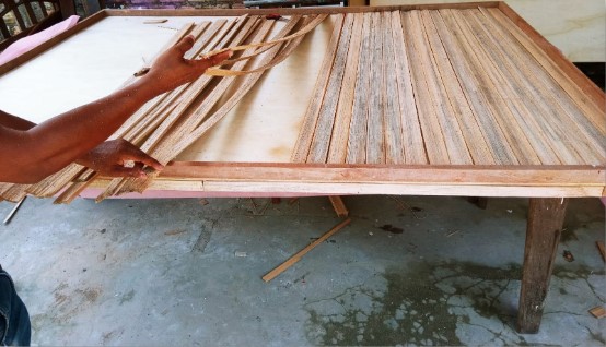 Processo de composição da tela